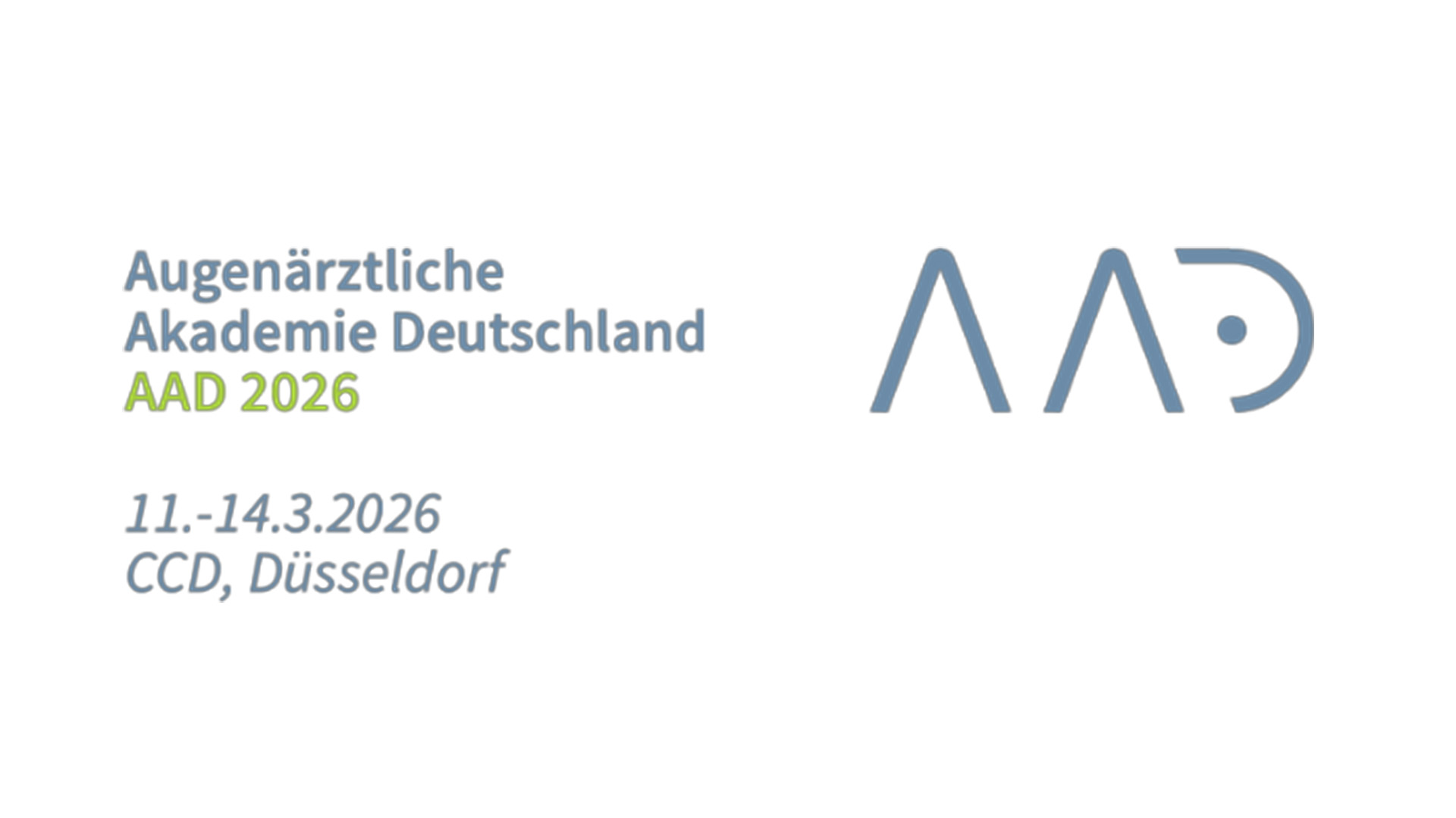 AAD Düsseldorf 11-13 March 2026